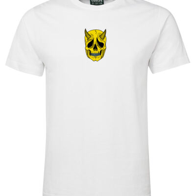 YELLOW SKULL TEE (WHITE) Thumbnail