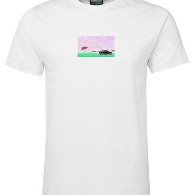 SMOKE OUT SHIRT (MENS WHITE)  Thumbnail