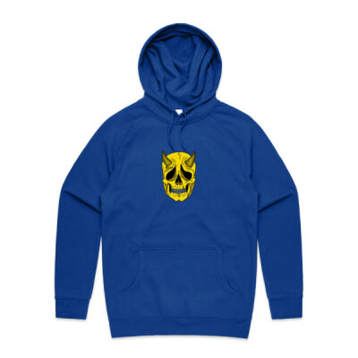 YELLOW SKULL HOODIE (UNISEX) Thumbnail
