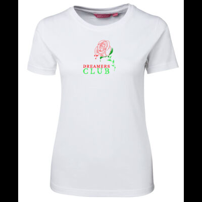 DREAMERS CLUB TEE (FEMALES WHITE)  Thumbnail