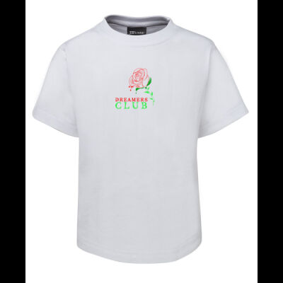 DREAMERS CLUB TEE (KIDS WHITE)  Thumbnail