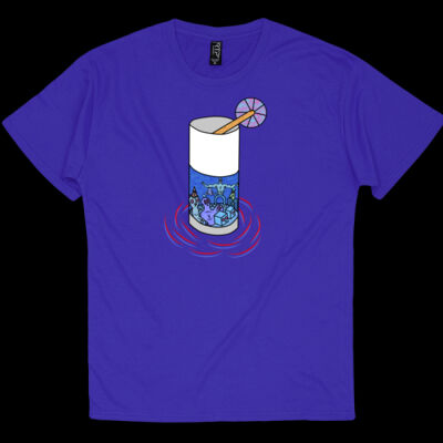 GLASS HALF FULL TEE (UNISEX) Thumbnail